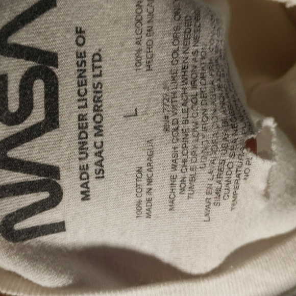 ✔️NASA Destroyed Frayed T-shirt Size Large - Picture 8 of 8